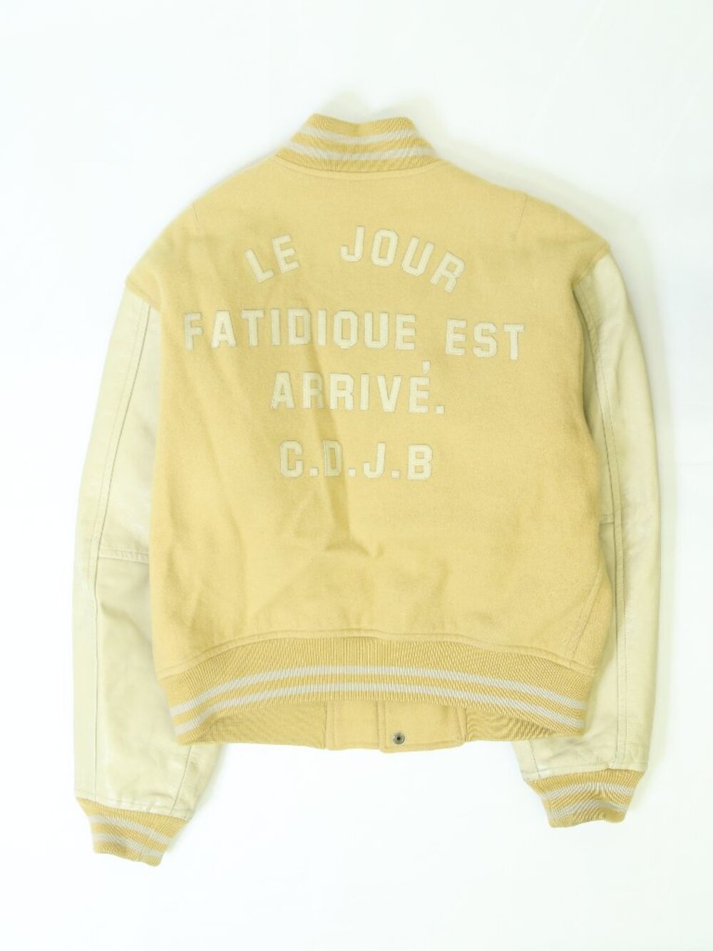 Men's Just Bigi Varsity Jacket Size Large - Picture 2 of 2
